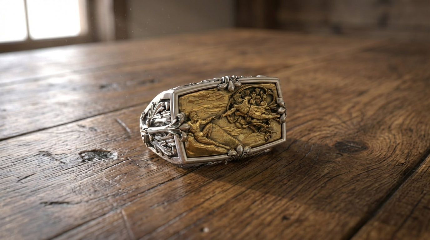 Ring "Creation of Adam"