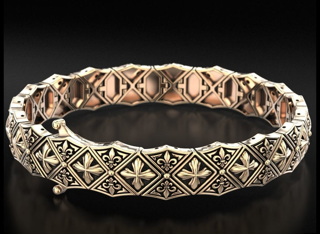 Bracelet "Fleur De Lis"