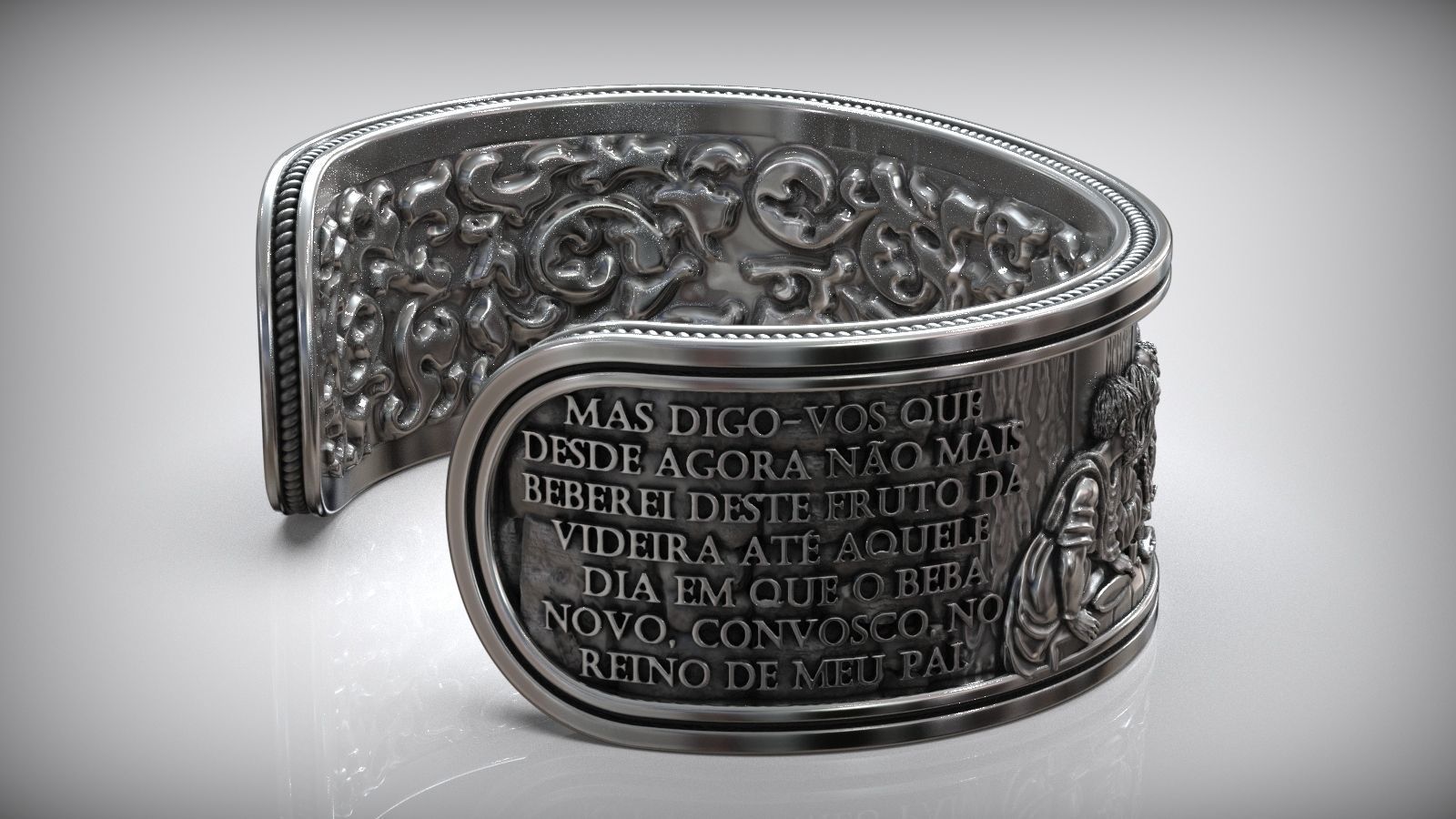 Silver Bracelet "The Last Supper"